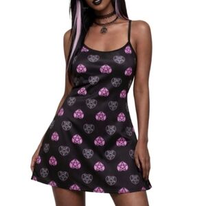 Too Fast Pentagram Luv Tank Dress